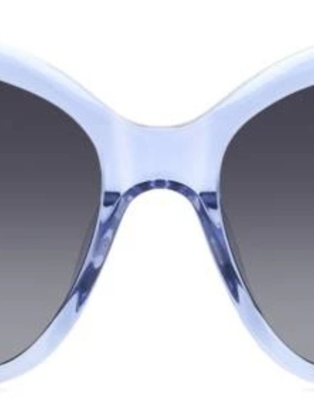 NEW KATE SPADE LOTTIE/G/S0PJP9O BLUE DARK GREY GRADIENT AUTHENTIC SUNGLASSES - Picture 4 of 6